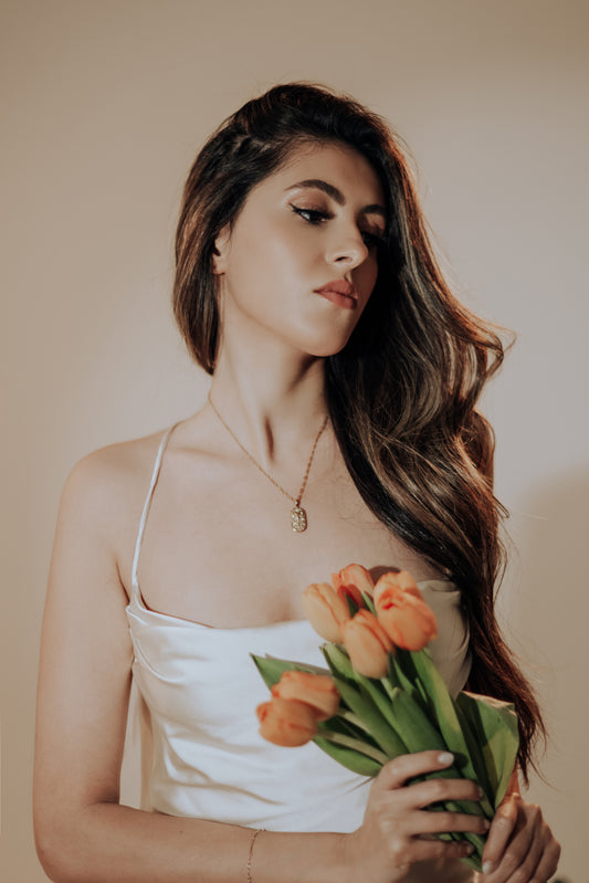 The Golden Zodiac Necklace - Aries