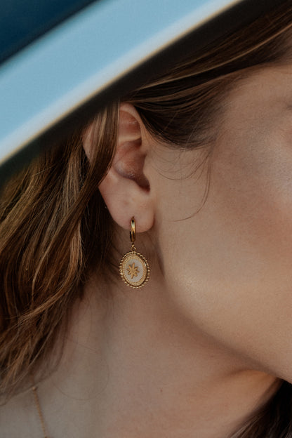 The Golden Charm Earrings