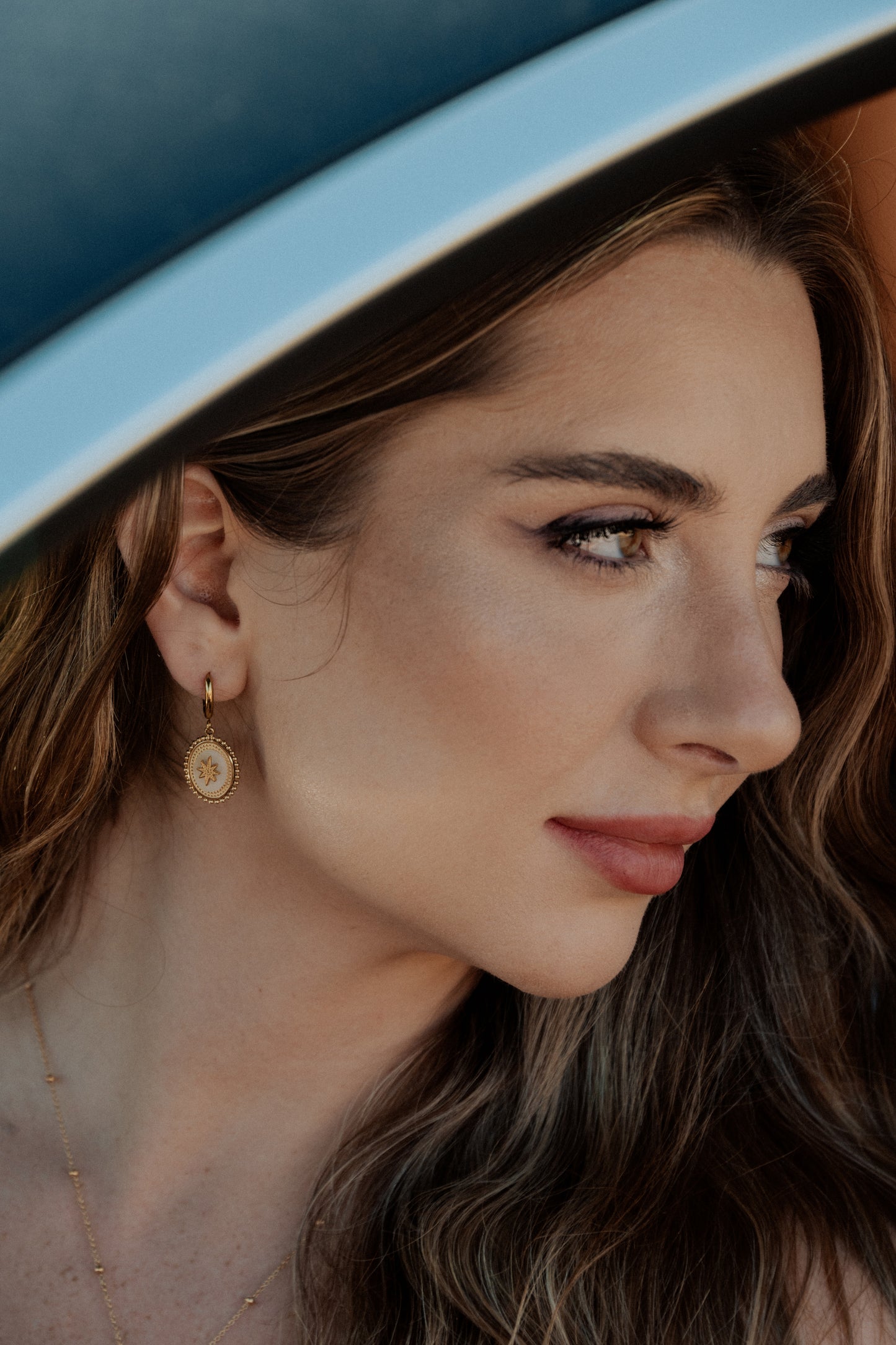 The Golden Charm Earrings