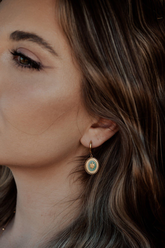 The Golden Aura Earrings