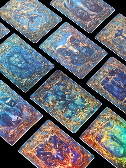 The Golden Zodiac Necklace - Aquarius