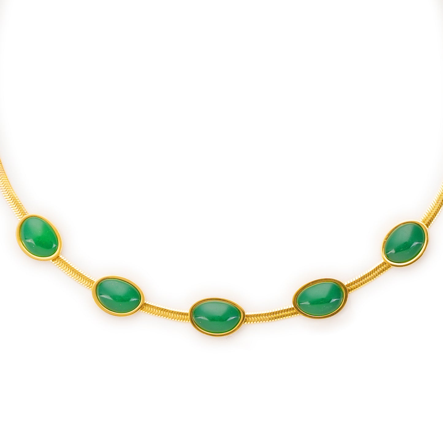Soulful Emerald Necklace
