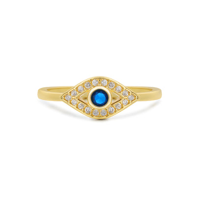 The Guardian Eye Gold Ring