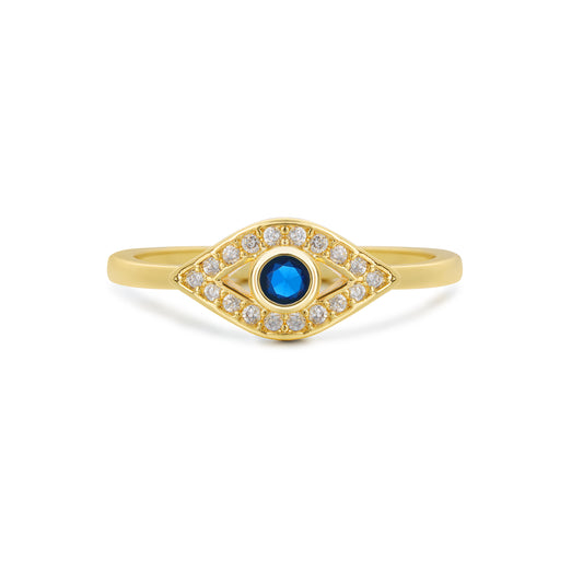 The Guardian Eye Gold Ring