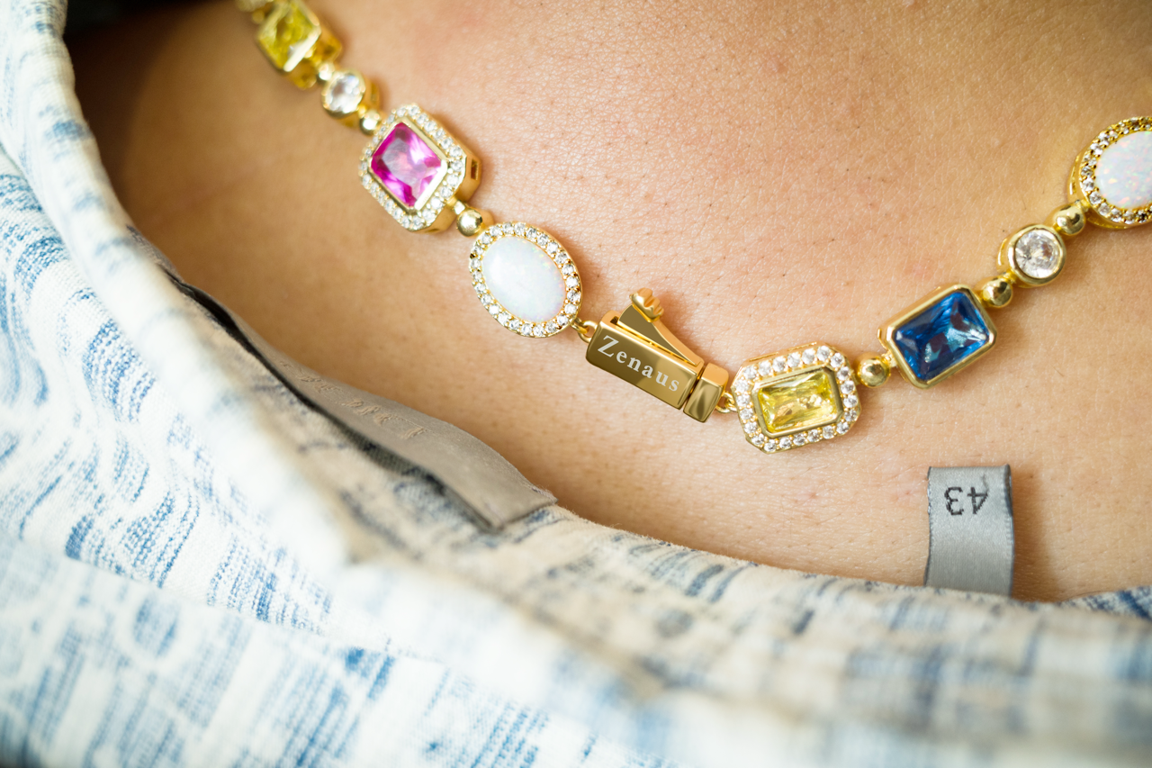 The Regal Gemstone Necklace