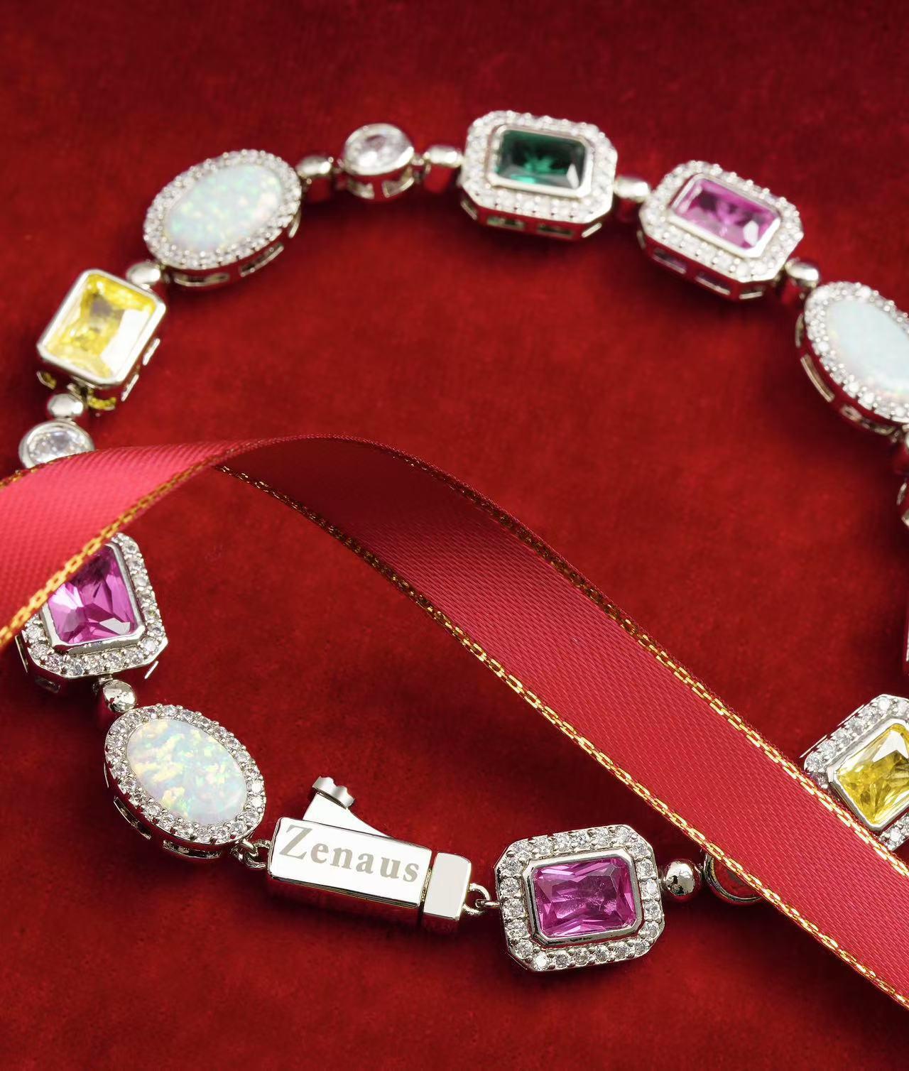 The Regal Gemstone Bracelet